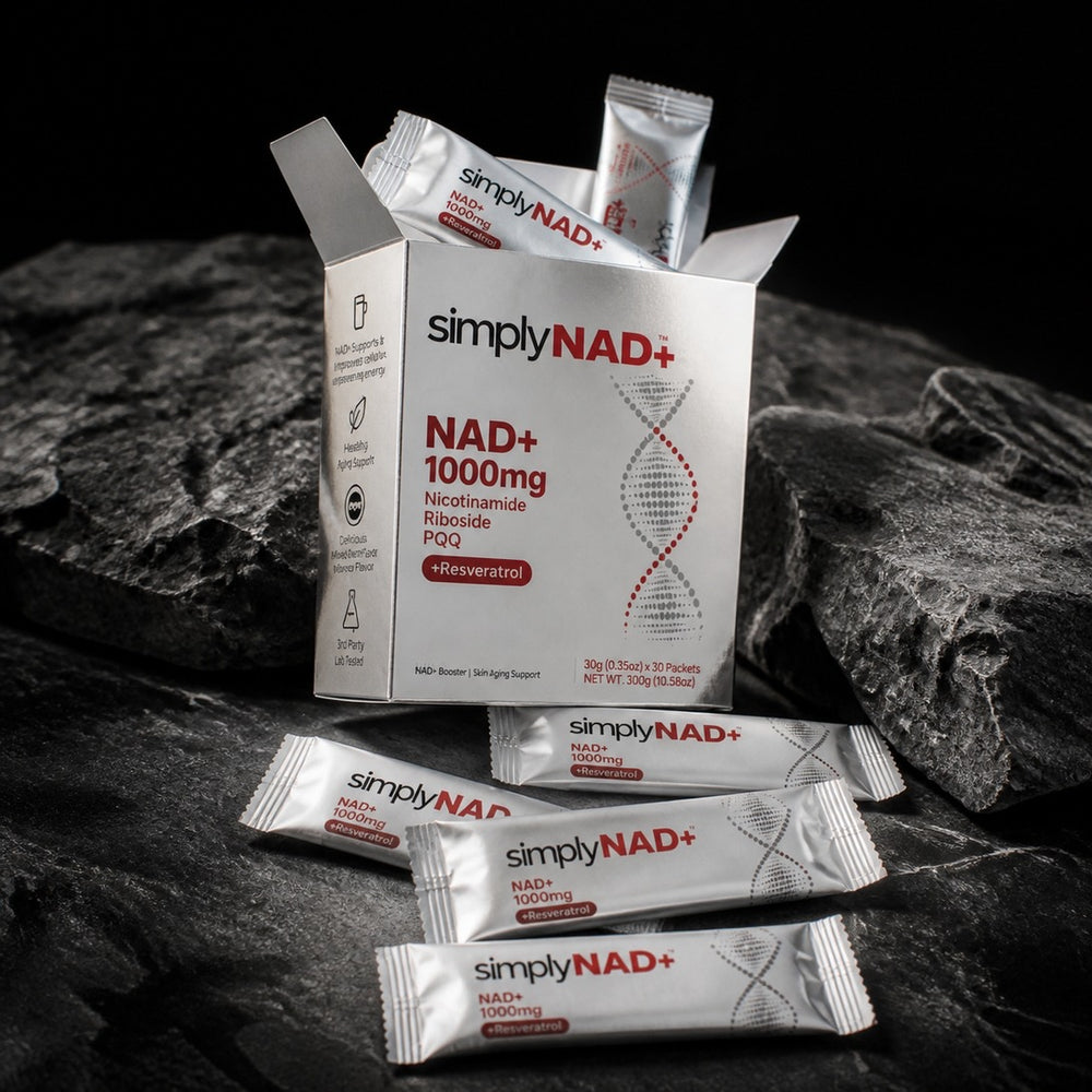simplyNAD+ NAD+ supplement box